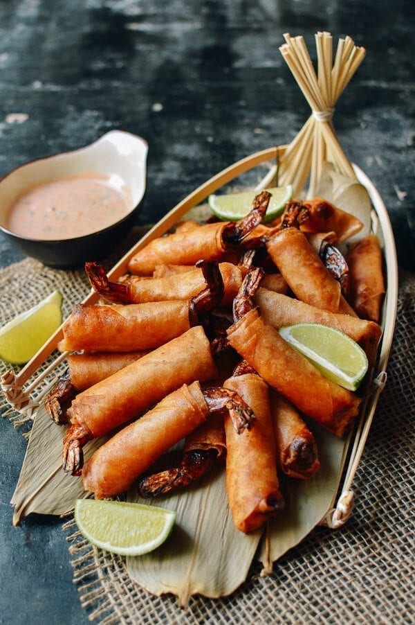 Coconut Firecracker Shrimp, by thewoksoflife.com