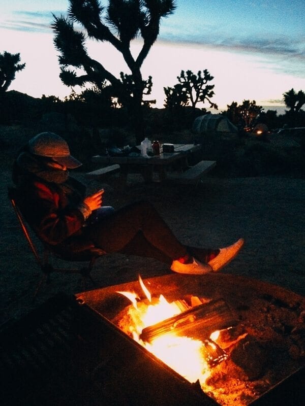 Joshua Tree Campfire