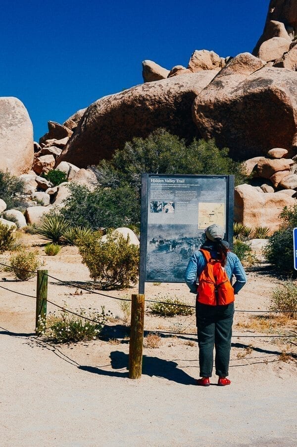 Joshua Tree Hidden Valley Trail