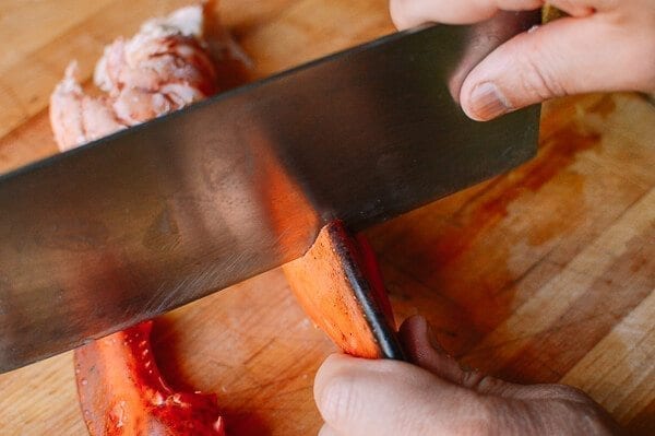 Lobster Rolls with Crispy Ginger & Scallions, by thewoksoflife.com