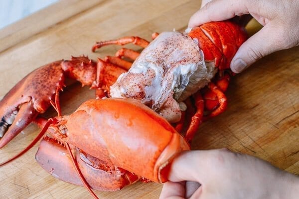 Lobster Rolls with Crispy Ginger & Scallions, by thewoksoflife.com