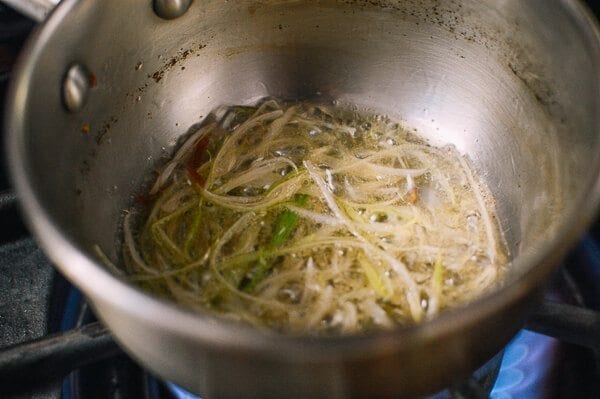 Lobster Rolls with Crispy Ginger & Scallions, by thewoksoflife.com