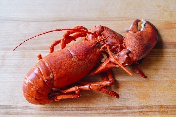 Lobster Rolls with Crispy Ginger & Scallions, by thewoksoflife.com