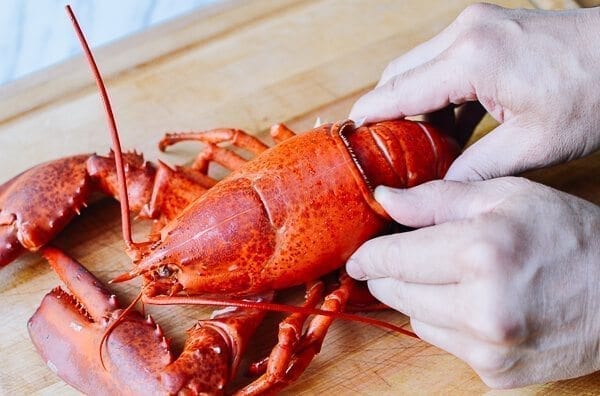 Lobster Rolls with Crispy Ginger & Scallions, by thewoksoflife.com