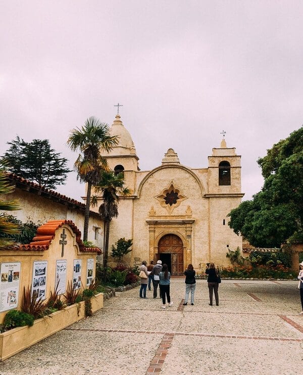 Carmel Mission, by thewoksoflife.com