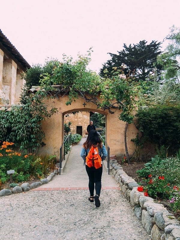 Carmel Mission, by thewoksoflife.com