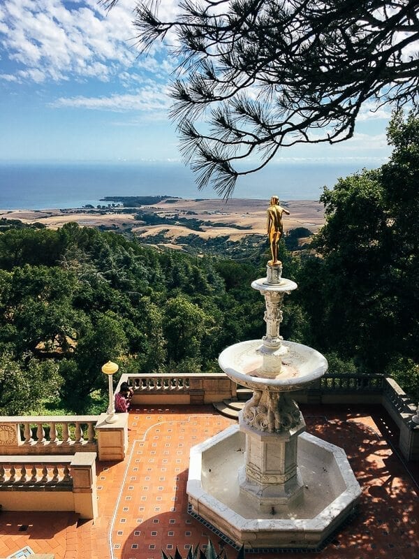 Hearst Castle View, by thewoksoflife.com