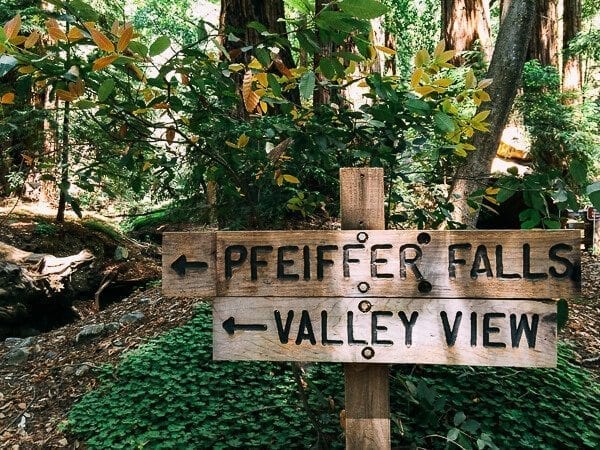 Pfeiffer Falls and Valley View Trail, by thewoksoflife.com