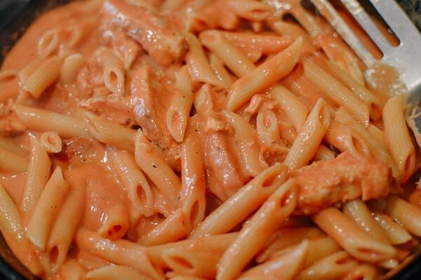 Penne alla Rosé, by thewoksoflife.com