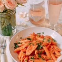 Penne alla Rosé, by thewoksoflife.com
