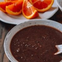 Sweet Red Bean Soup, by thewoksoflife.com