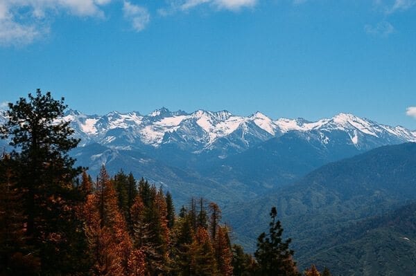 Moro Rock Mountain View
