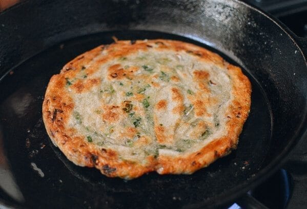 Shanghai Scallion Pancakes, by thewoksoflife.com