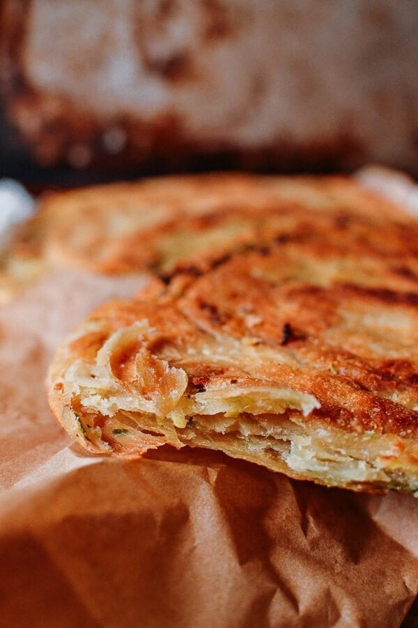 Shanghai Scallion Pancakes, A Street food Classic, by thewoksoflife.com