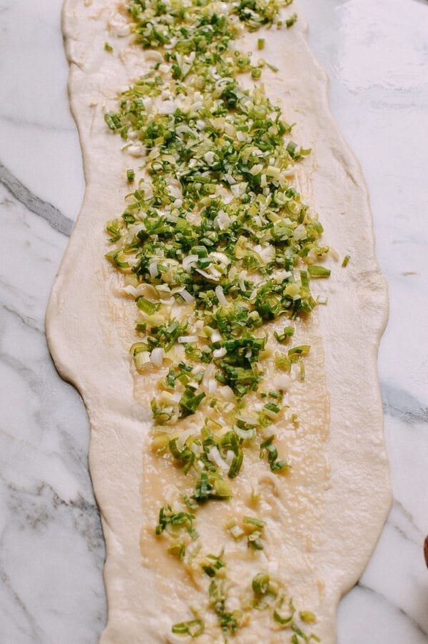 Shanghai Scallion Pancakes, by thewoksoflife.com