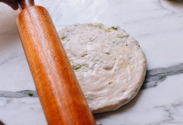 Shanghai Scallion Pancakes, by thewoksoflife.com