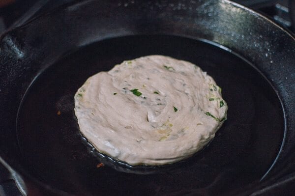 Shanghai Scallion Pancakes, by thewoksoflife.com