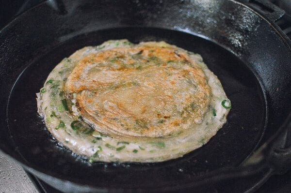 Shanghai Scallion Pancakes, by thewoksoflife.com