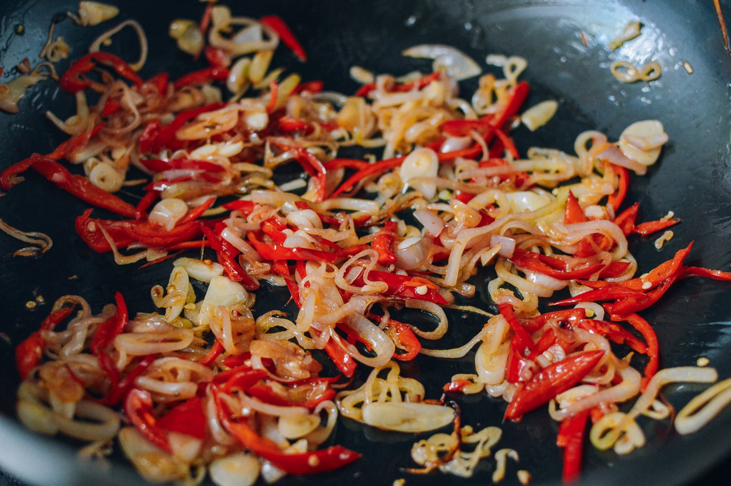 Thai Basil Chicken, by thewoksoflife.com