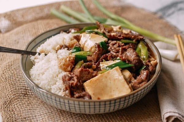 Beef Tofu Stir Fry, by thewoksoflife.com