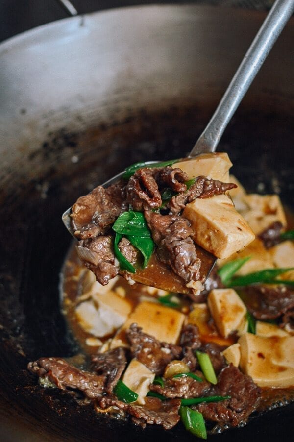 Beef Tofu Stir Fry, by thewoksoflife.com