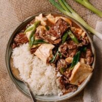 Beef Tofu Stir Fry, by thewoksoflife.com