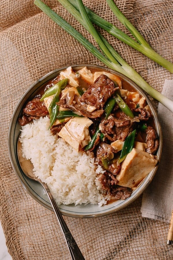 Beef Tofu Stir Fry, by thewoksoflife.com