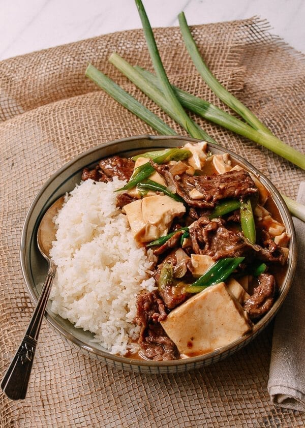 Beef Tofu Stir Fry, by thewoksoflife.com