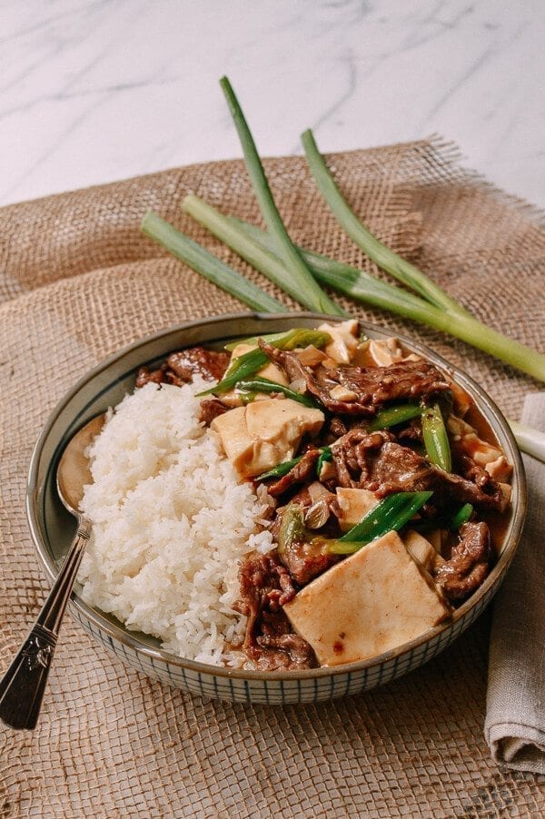 Beef Tofu Stir Fry, by thewoksoflife.com