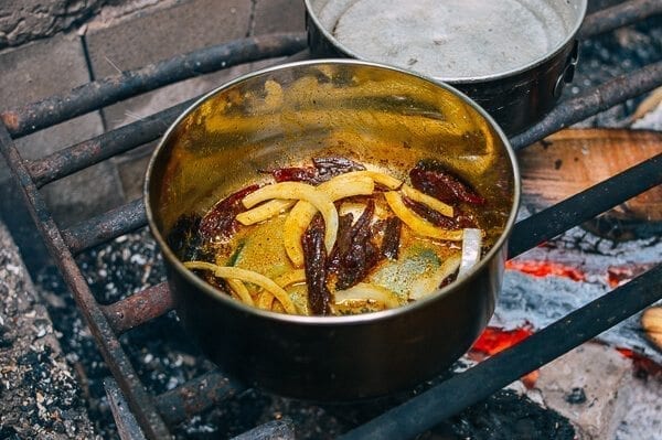 Campfire Curry Ramen, by thewoksoflife.com