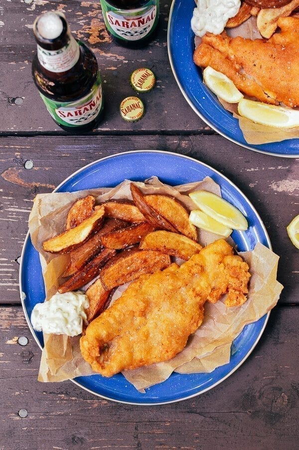 Beer Batter Fish Fry w/ Potato Wedges & Tartar Sauce