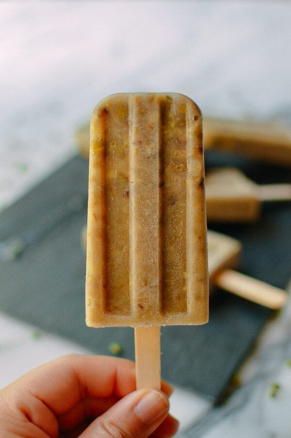 Mung Bean Popsicles, by thewoksoflife.com