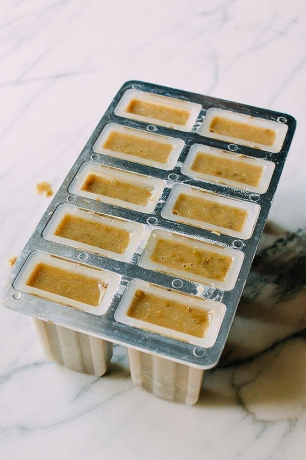 Mung Bean Popsicles, by thewoksoflife.com
