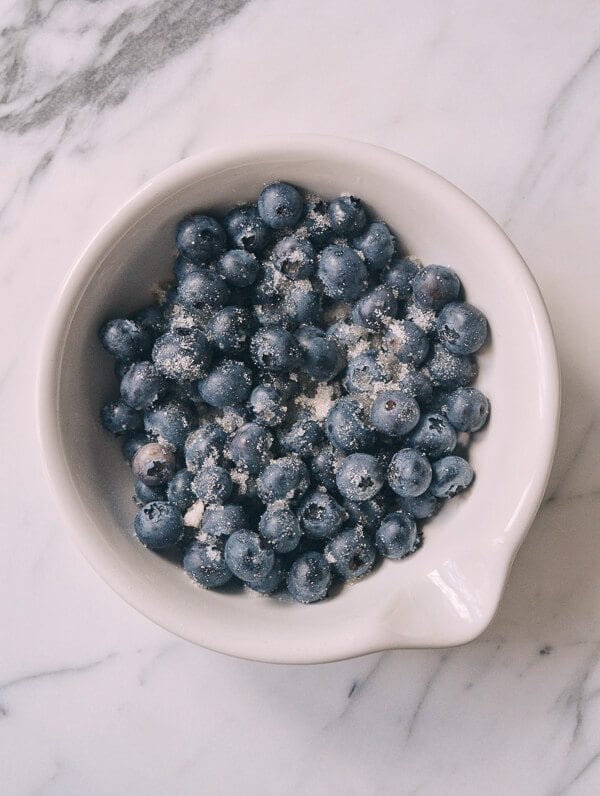 Blueberry Pancakes, by thewoksoflife.com