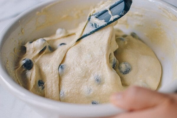 Blueberry Pancakes, by thewoksoflife.com