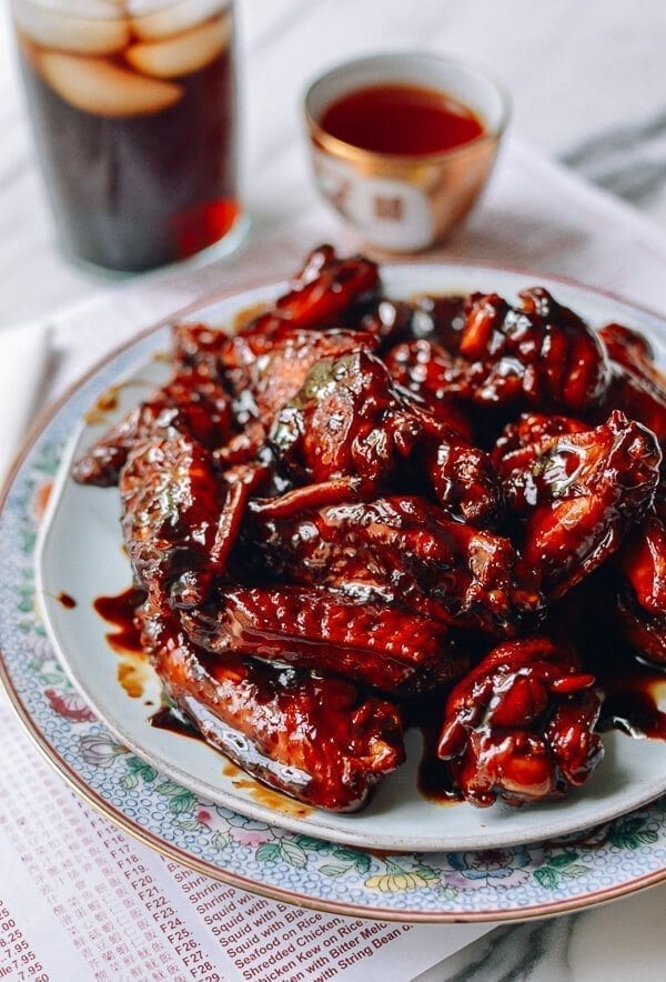 Coca Cola Chicken Wings, by thewoksoflife.com