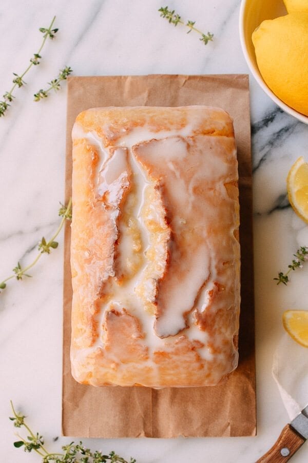 Dairy-free Lemon Cake, by thewoksoflife.com
