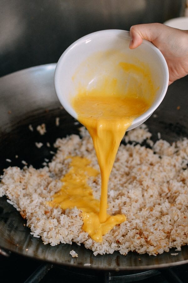 Ginger Garlic Shrimp Fried Rice, by thewoksoflife.com