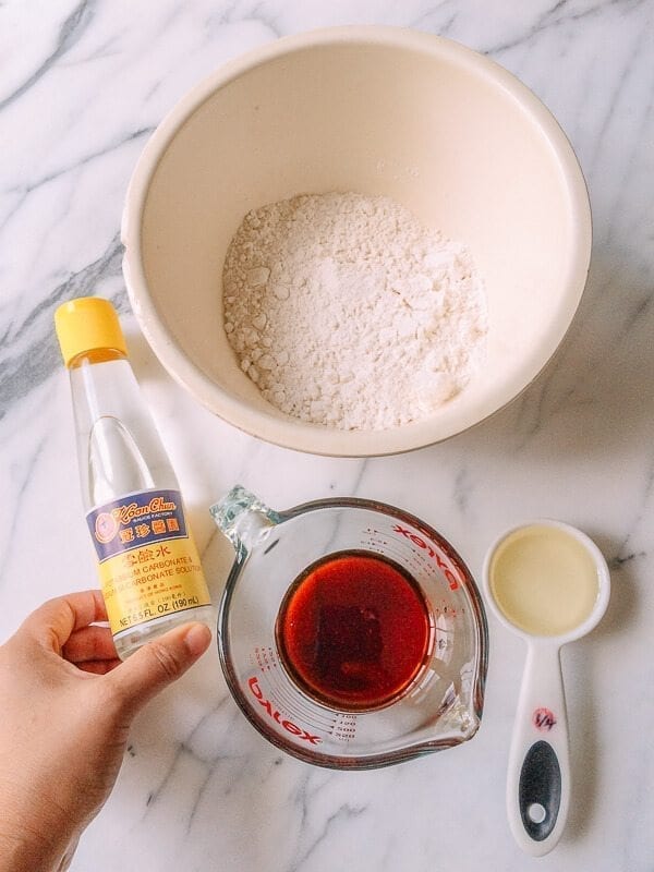 Lotus Mooncakes with Salted Egg Yolks, by thewoksoflife.com