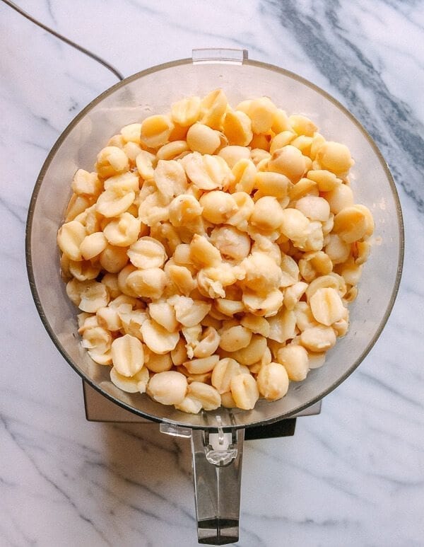 Lotus Mooncakes with Salted Egg Yolks, by thewoksoflife.com