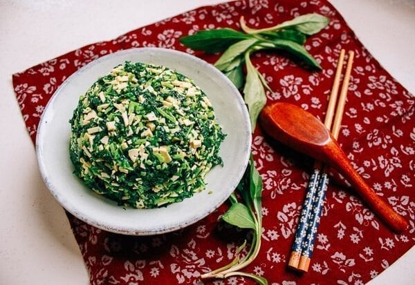 Ma Lan Tou Spiced Tofu, A Shanghai Favorite, by thewoksoflife.com