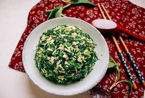 Ma Lan Tou Spiced Tofu, A Shanghai Favorite, by thewoksoflife.com