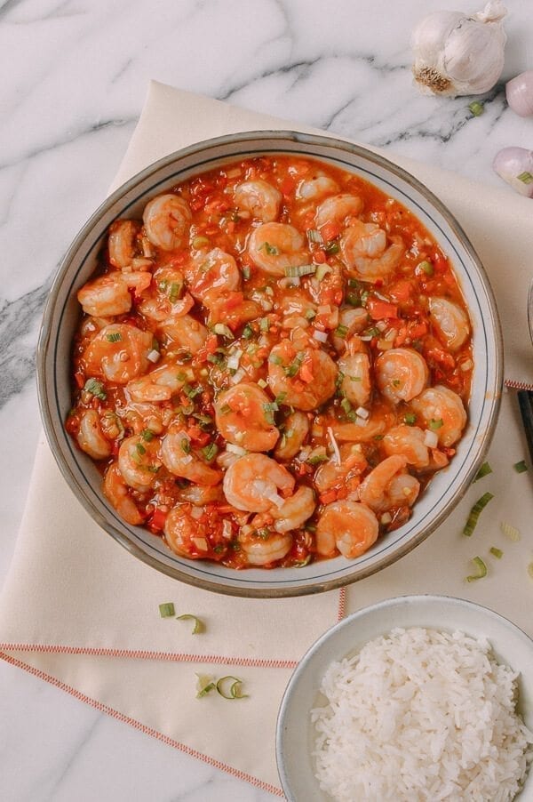 Szechuan Shrimp, by thewoksoflife.com