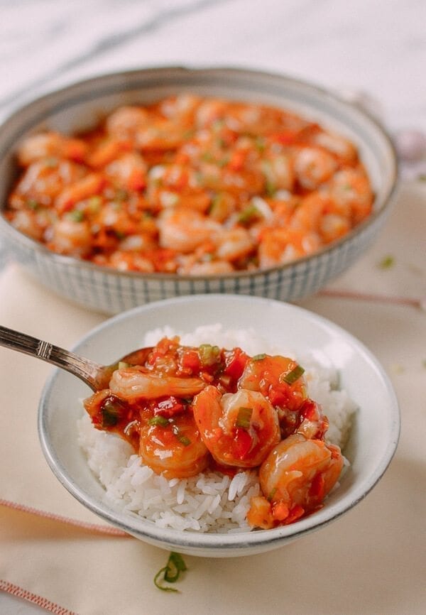 Szechuan Shrimp, by thewoksoflife.com