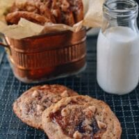 Peanut Butter and Jelly Cookies, by thewoksoflife.com