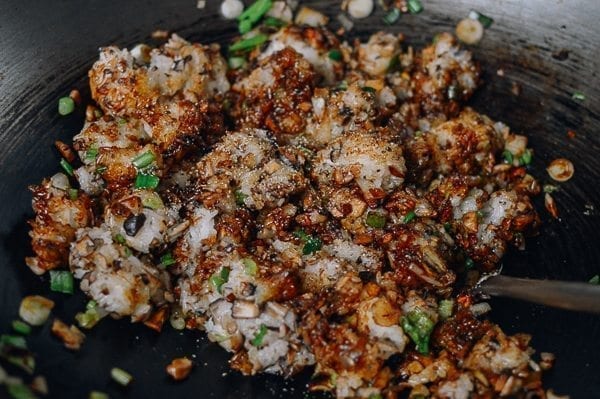 Pork Chop Sticky Rice Bake, by thewoksoflife.com