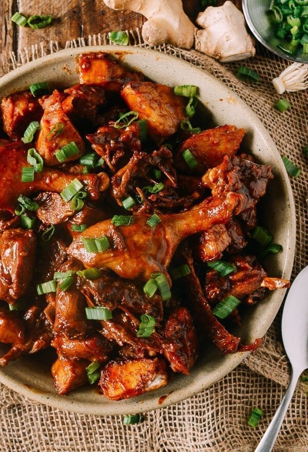 Braised Duck with Taro, by thewoksoflife.com