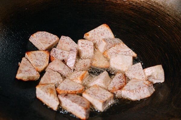 Braised Duck with Taro, by thewoksoflife.com