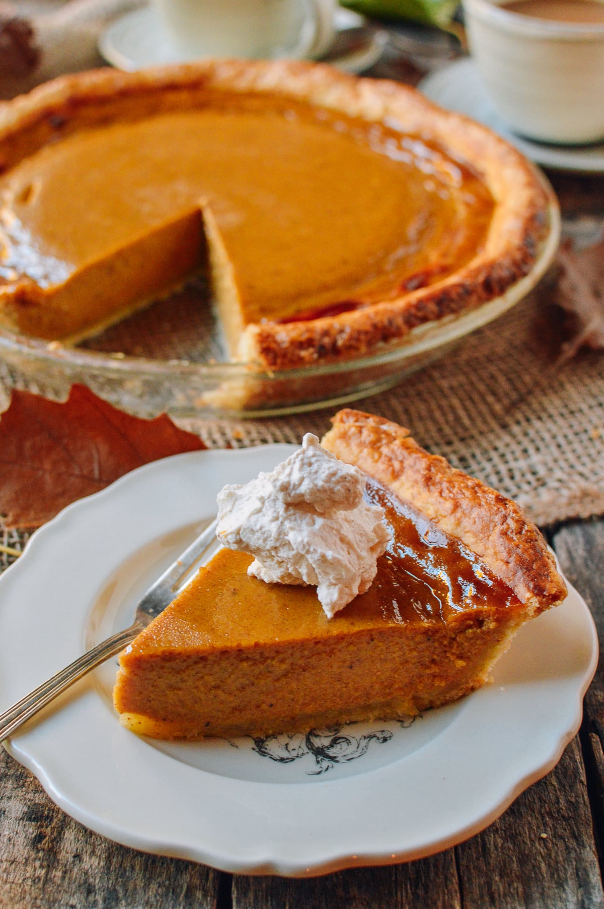 Butternut Squash Pie, by thewoksoflife.com