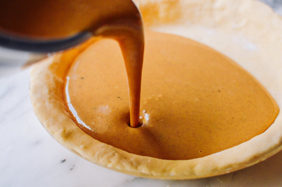 Butternut Squash Pie, by thewoksoflife.com